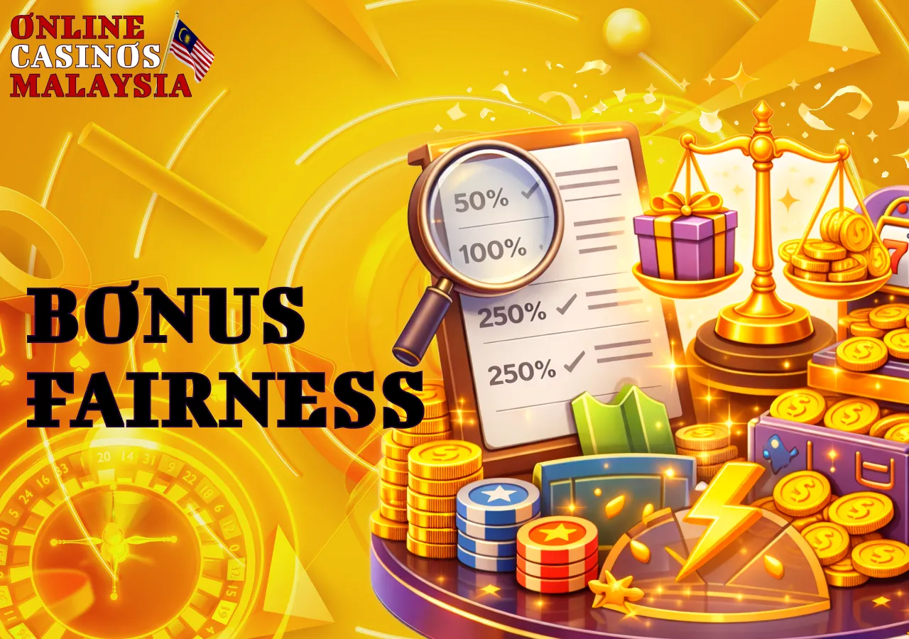 Bonus fairness and wagering requirements are examined during evaluation.